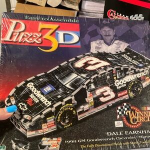 Dale Earnhardt NASCAR puzzle wrapped in the box